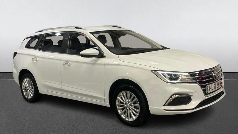 Used MG MG5 EV Exclusive 114 kW (156 HP) 2021 White Estate