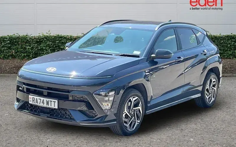 Used Hyundai Kona N Line 120 HP (88 kW) 2025 Blue SUV