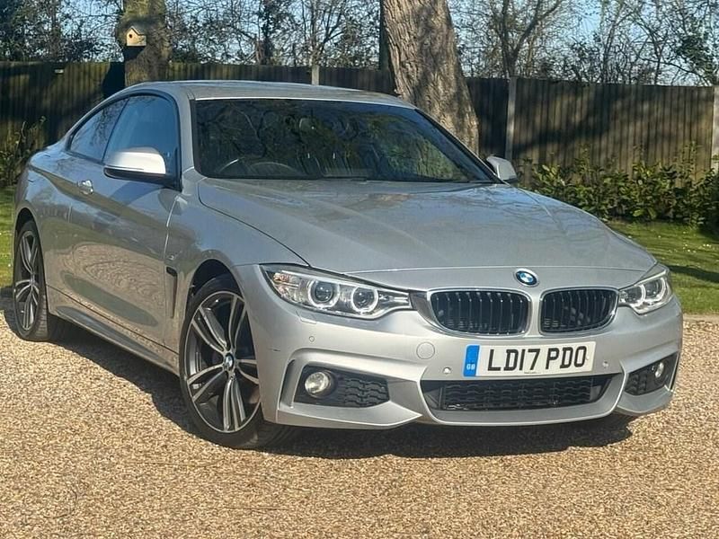 Silver Used 2017 BMW 420 M Sport Coupe | £10,300 (Fair price) - Image 1/4