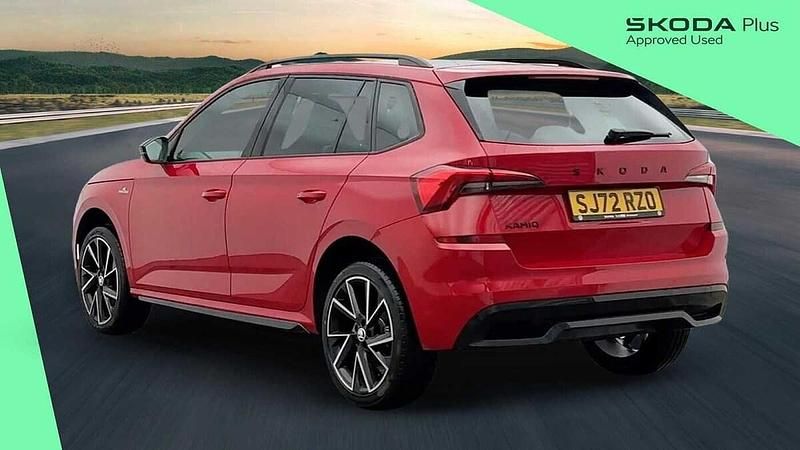 Used Skoda 110 R Monte Carlo 81 HP (59 kW) 2022 Velvet red metallic Estate