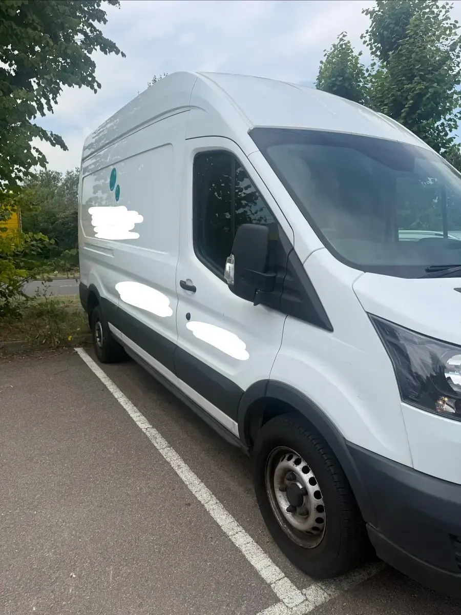 Used Ford Transit 130 HP (95 kW) 2018 White Van