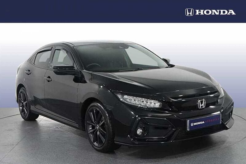 Black Used 2021 Honda Civic SR | £16,990 (Fair price) - Image 1/4