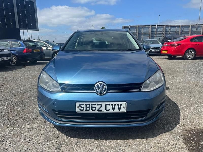 Begagnad VW Golf VII SE 2013 Blå Halvkombi