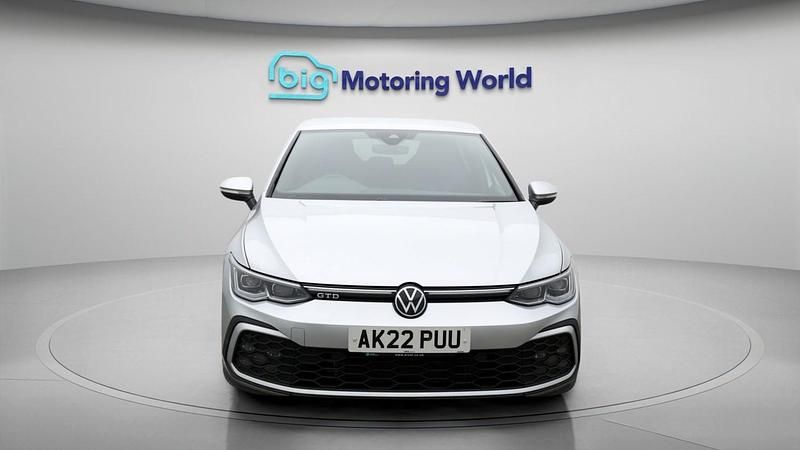 Used VW Golf VIII GTD 200 HP (147 kW) 2022 Silver Hatchback