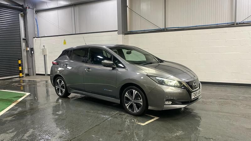 Grey Used 2019 Nissan Leaf N-Connecta Hatchback | £8,498 (Fair price) - Image 1/3