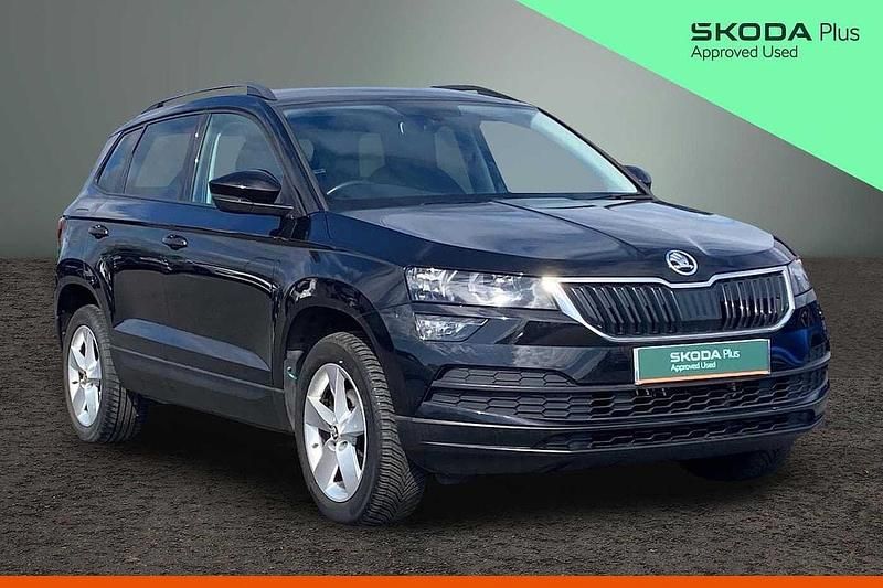 Used Skoda Karoq SE 110 HP (80 kW) 2020 Black magic pearl effect SUV