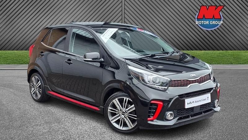 Black Used 2020 Kia Picanto GT-Line Hatchback | £9,499 (Good price) - Image 1/4