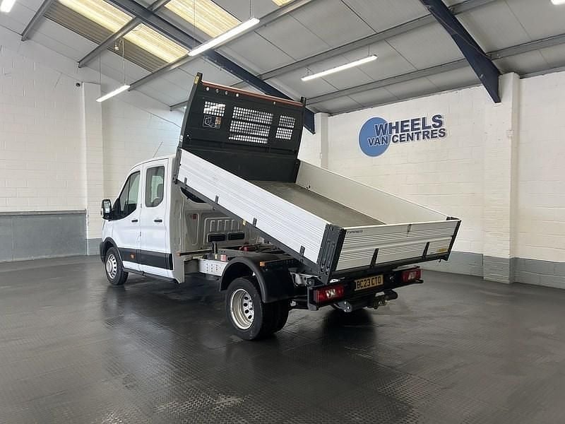 Used Ford Transit S 130 HP (95 kW) 2023 White Cabriolet