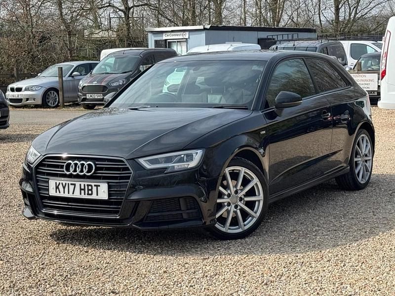 Used Audi A3 Black Edition 184 HP (135 kW) 2017 Black Hatchback