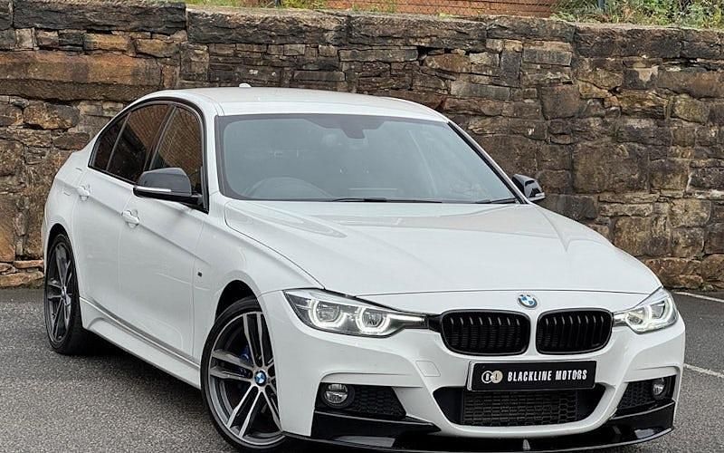 White Used 2018 BMW 320 M Sport Sedan | £14,795 (Fair price) - Image 1/4