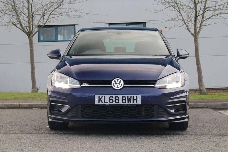 Used VW Golf VII R-line 150 HP (110 kW) 2019 Blue Hatchback