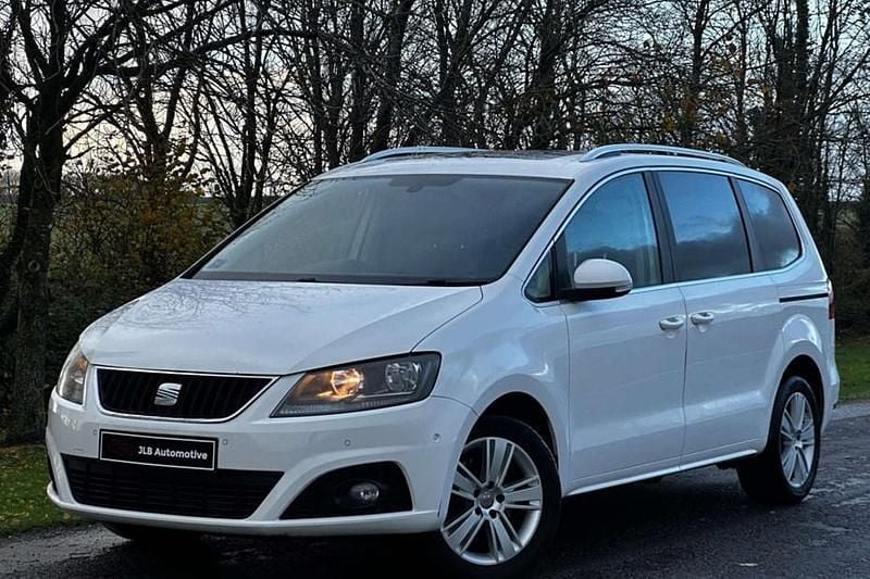 White Used 2013 Seat Alhambra SE MPV | £7,495 (Fair price) - Image 1/1