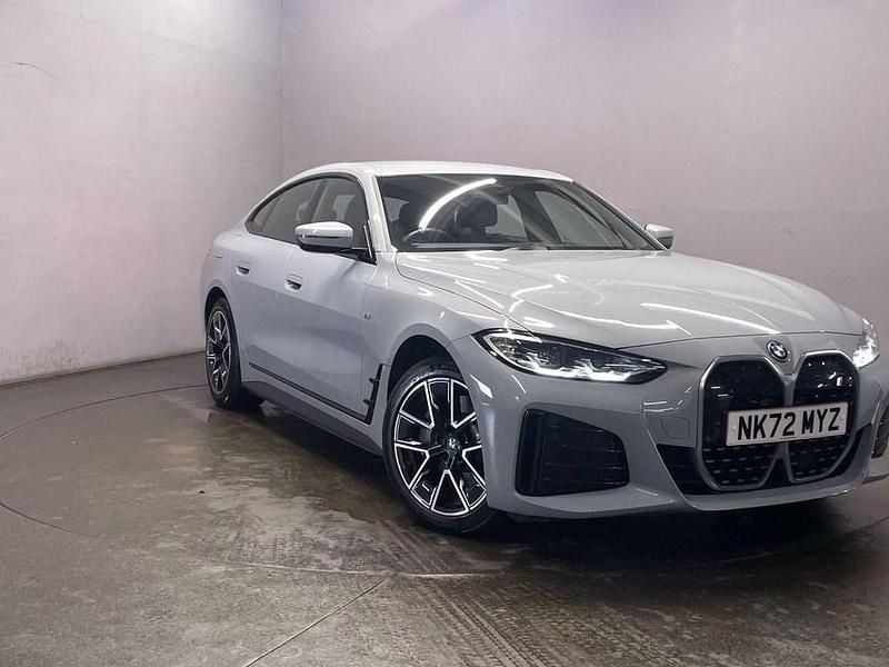 Grey Used 2022 BMW i4 M Sport Sedan | £27,699 (Fair price) - Image 1/4