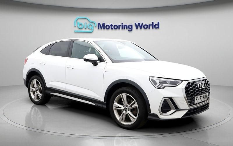 Used Audi Q3 Sportback S-Line 245 HP (180 kW) 2023 White SUV