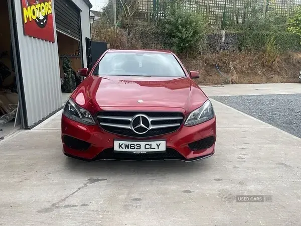Used Mercedes E250 AMG 2014 Red Sedan