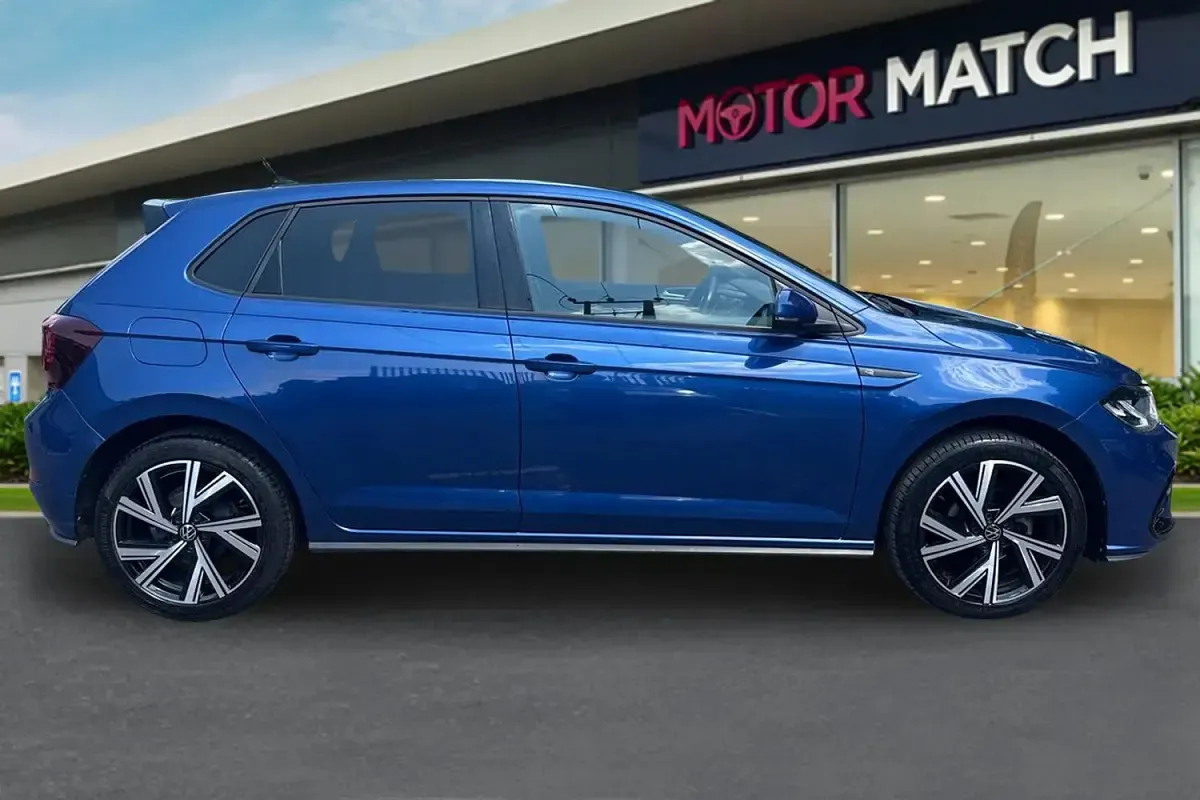 Used VW Polo R-line 2023 Blue Hatchback
