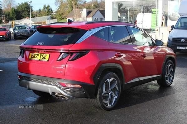 Used Hyundai Tucson Premium 2021 Red SUV