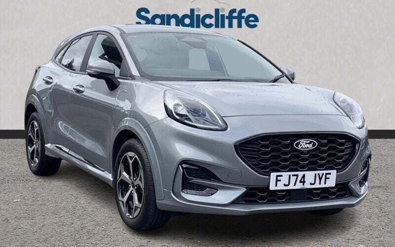 Silver Used 2024 Ford Puma ST-Line SUV | £21,731 (Fair price) - Image 1/4