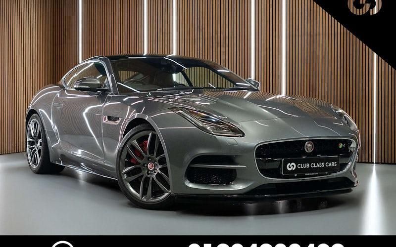 Used Jaguar F-Type R 551 HP (405 kW) 2018 Grey Coupe