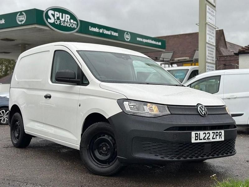 Used VW Caddy S 102 HP (75 kW) 2022 White MPV