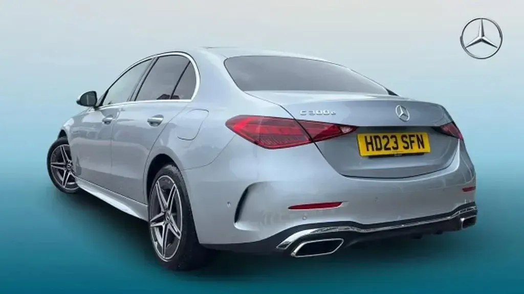 Used Mercedes C220 AMG Line Premium Plus 2022 Black Estate