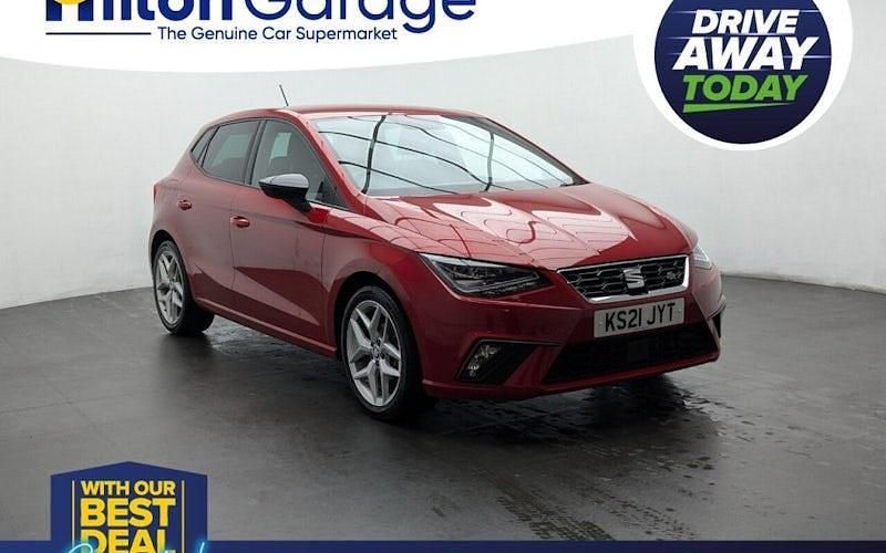 Used Seat Ibiza FR 80 HP (58 kW) 2021 Red Hatchback