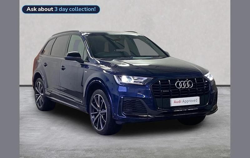 Used Audi Q7 Black Edition 334 HP (245 kW) 2022 Blue SUV