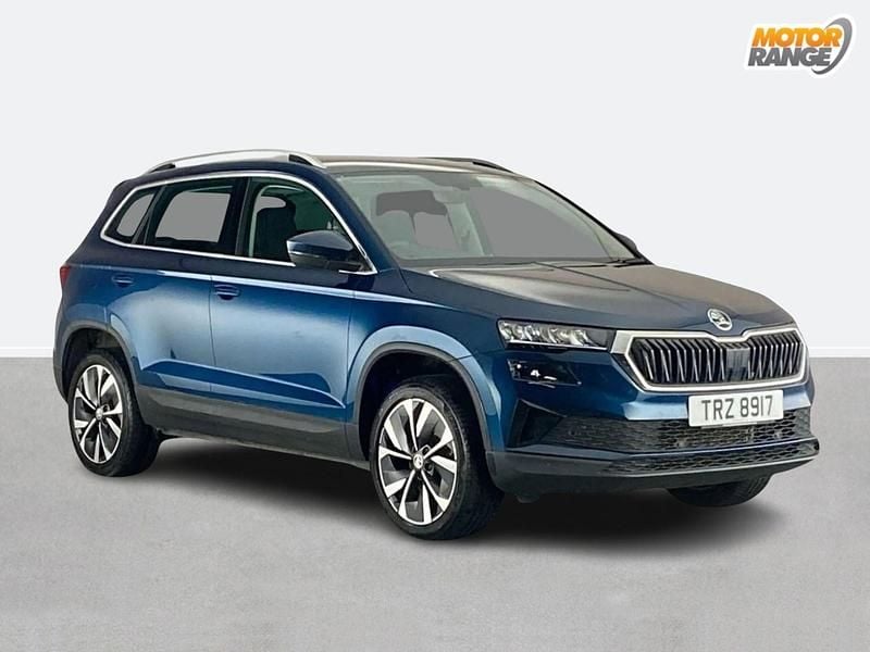 Used Skoda Karoq SE L 150 HP (110 kW) 2022 Blue SUV