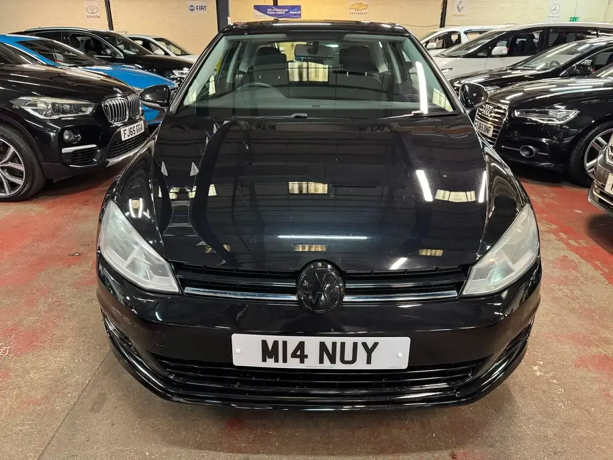Used VW Golf VII S 83 HP (61 kW) 2014 Black Hatchback