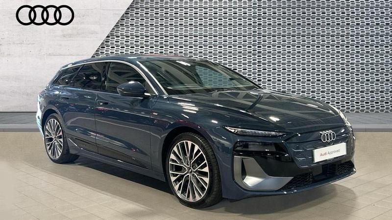 Blue Used 2025 Audi A6 e-tron S-Line Estate | £52,642 (Super price) - Image 1/4