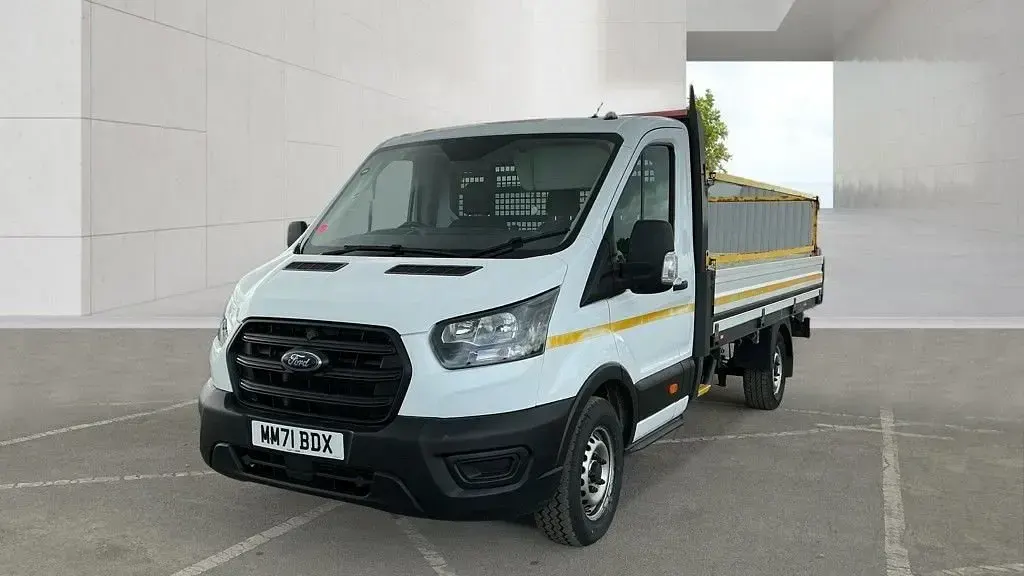 Used Ford Transit 130 HP (95 kW) 2021 White Cabriolet