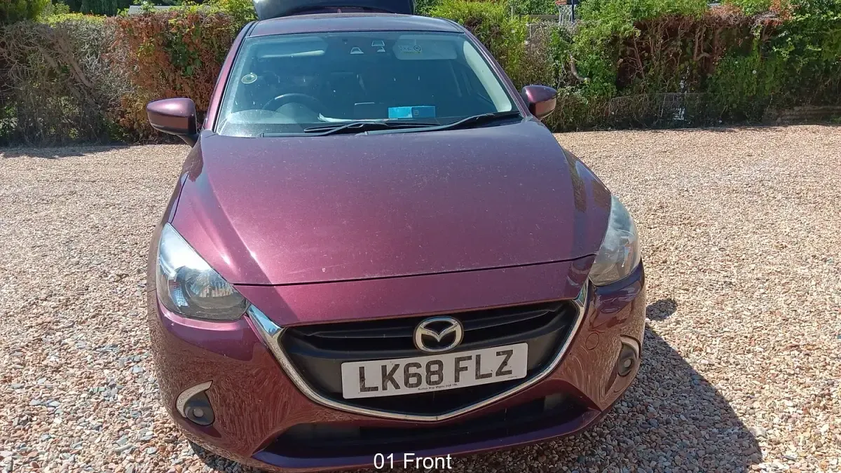Used Mazda 2 Edition 90 HP (66 kW) 2018 Red Hatchback