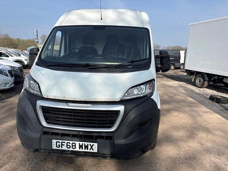 Used Peugeot Boxer 130 HP (95 kW) 2018 White Van