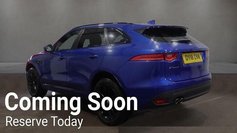 Used Jaguar F-Pace R-Sport 180 HP (132 kW) 2018 Blue SUV