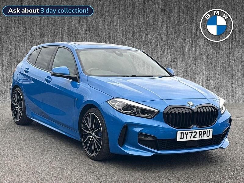 Blue Used 2022 BMW 118 M Sport Hatchback | £22,699 (Fair price) - Image 1/3