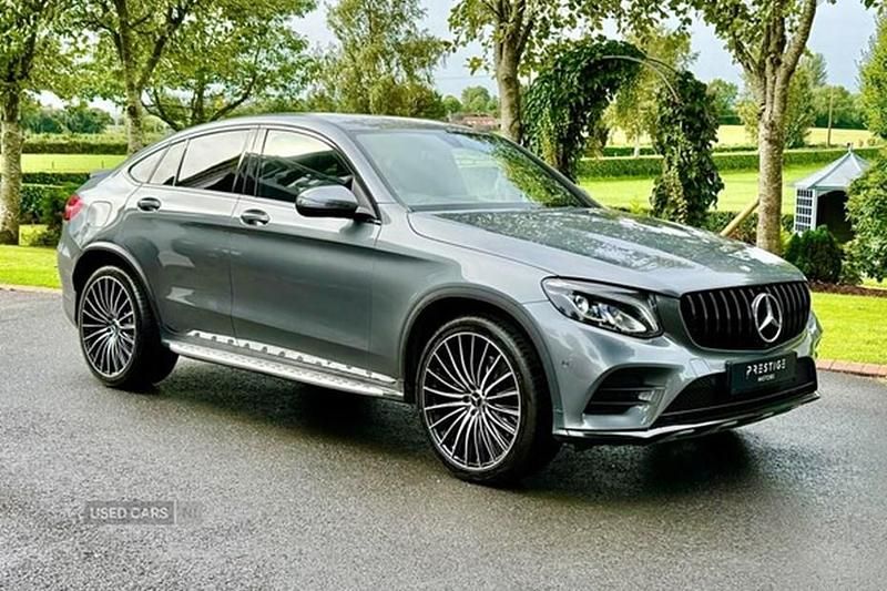 Grey Used 2017 Mercedes GLC250 AMG line Coupe | £20,995 (Fair price) - Image 1/1
