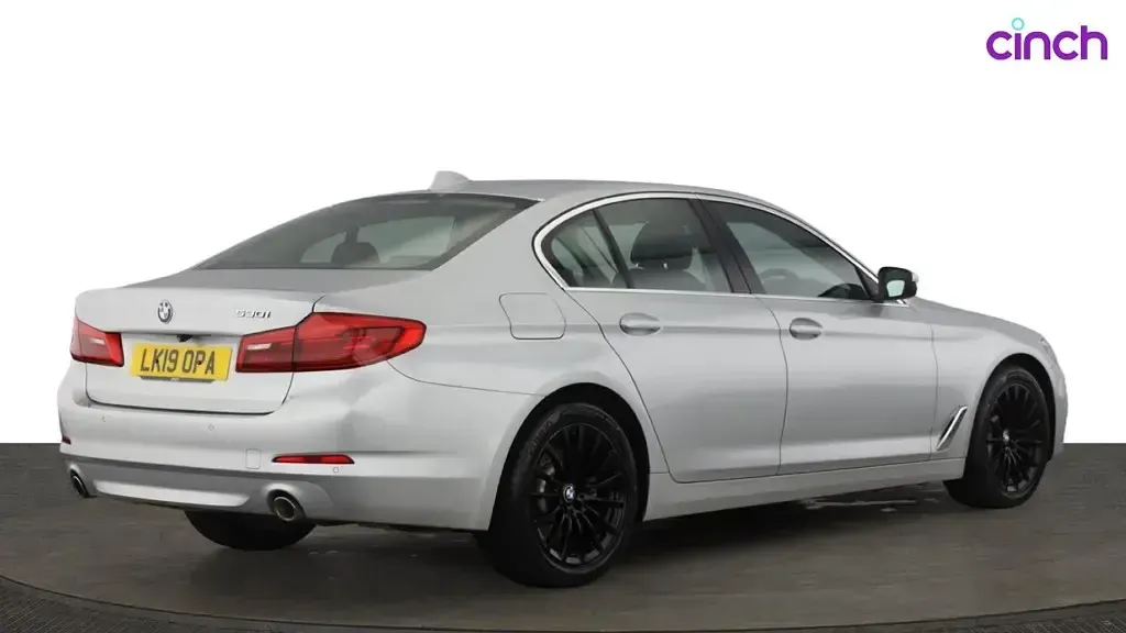 Used BMW 530 2019 Silver Sedan