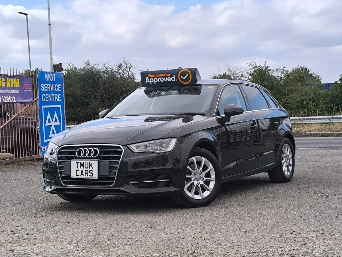 Used Audi A3 2015 Black Hatchback