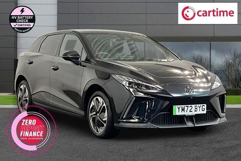 Black Used 2023 MG MG4 EV Trophy Hatchback | £13,990 (Fair price) - Image 1/4