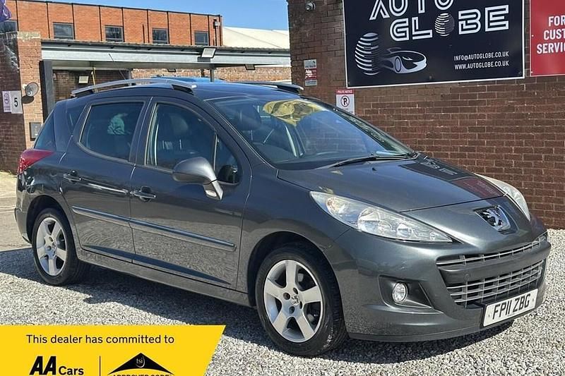 Used Peugeot 207 Allure 120 HP (88 kW) 2011 Grey Estate