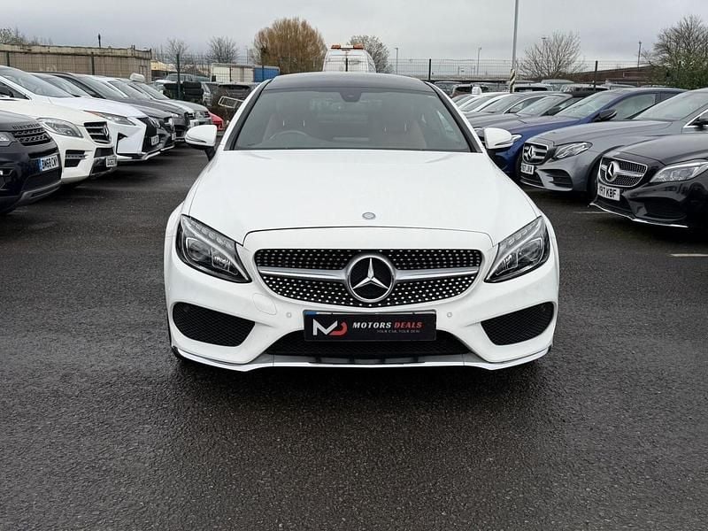Used Mercedes C300 AMG Line Premium 2016 White Coupe