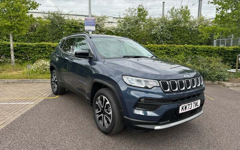 Blue Used 2023 Jeep Compass Limited SUV | £28,498 - Image 1/4