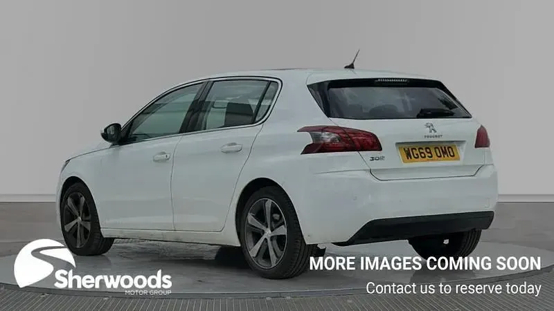 Second-hand Peugeot 308 Allure 2019 Alb Hatchback