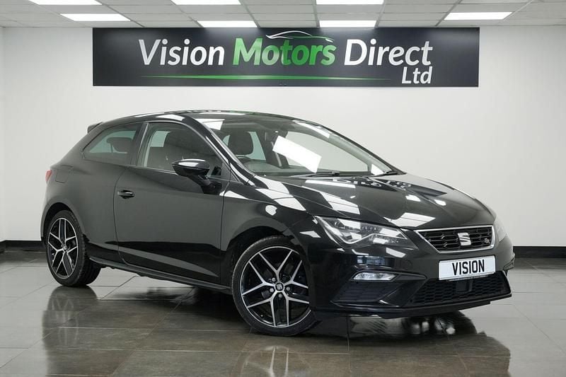 Black Used 2018 Seat Leon FR Hatchback | £6,740 (Fair price) - Image 1/3