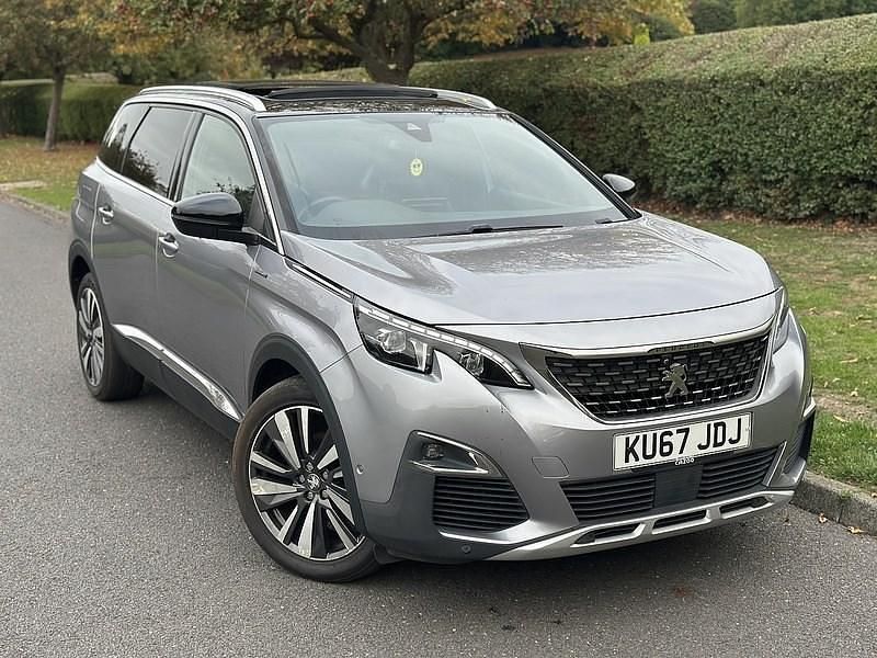 Grey Used 2017 Peugeot 5008 GT-line MPV | £10,990 (A bit pricey) - Image 1/4