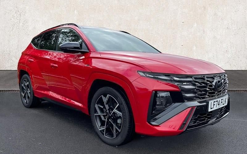 Red Used 2024 Hyundai Tucson N Line SUV | £33,220 - Image 1/3