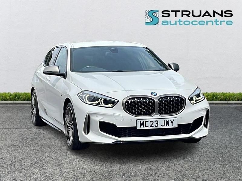 White Used 2023 BMW M135 Comfort Edition Hatchback | £27,995 (Good price) - Image 1/4