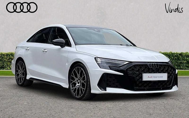 White Used 2025 Audi RS3 Comfort Hatchback | £64,188 (Expensive) - Image 1/4