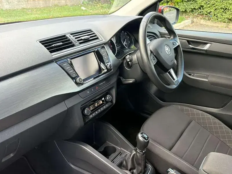Used Skoda Fabia SE L 2015 Red Hatchback
