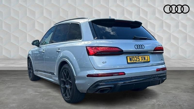 New Audi Q7 Black Edition 2025 Silver SUV